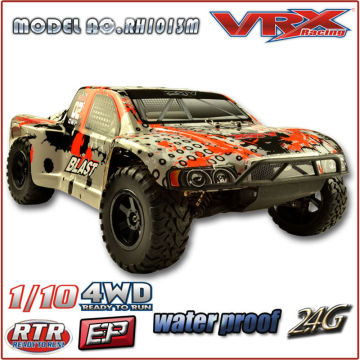 Curso 1/10 escala 4WD rueda grande corto eléctrico sin cepillo de RC Car